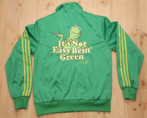 Adidas kermit tracksuit vintage